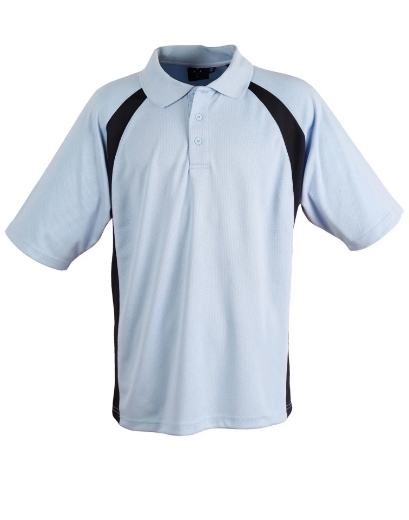 Picture of Winning Spirit, Mens Athens CoolDry Contrast Polo